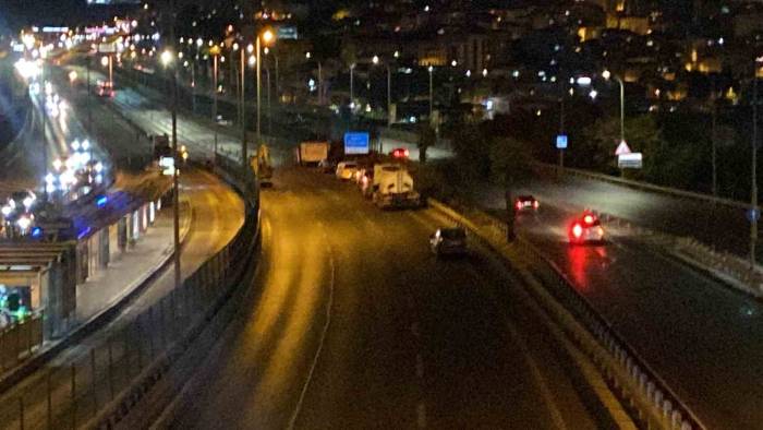 Haliç Köprüsü’nde Asfalt Yenileme Çalışması: Ankara İstikameti Trafiğe Kapatıldı