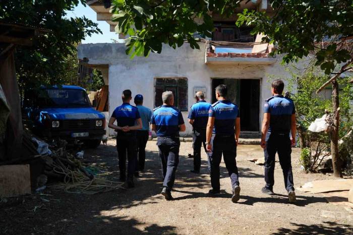 Çöp Evden 42 Kamyon Çöp Çıkardı