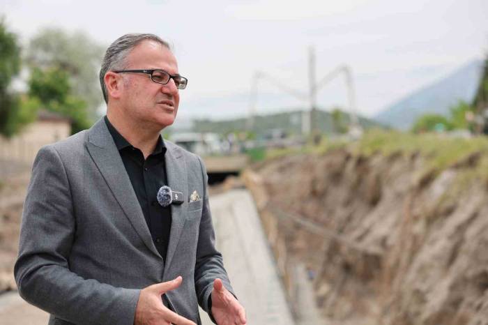 Başkan Özdoğan: "Dev Kanal Projemizde Yüzde 60 Seviyesine Geldik"