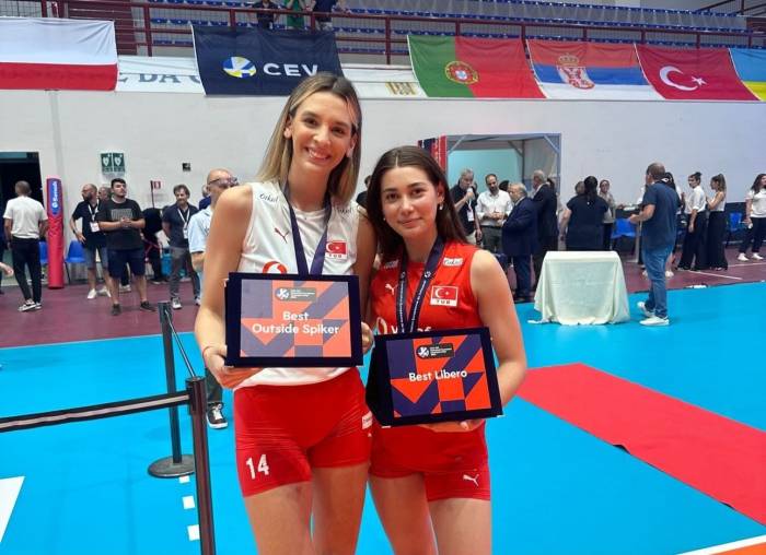 Aleksia Karutasu Ve Selin Adalı, U22 Avrupa Şampiyonası’nda Rüya Takıma Seçildi