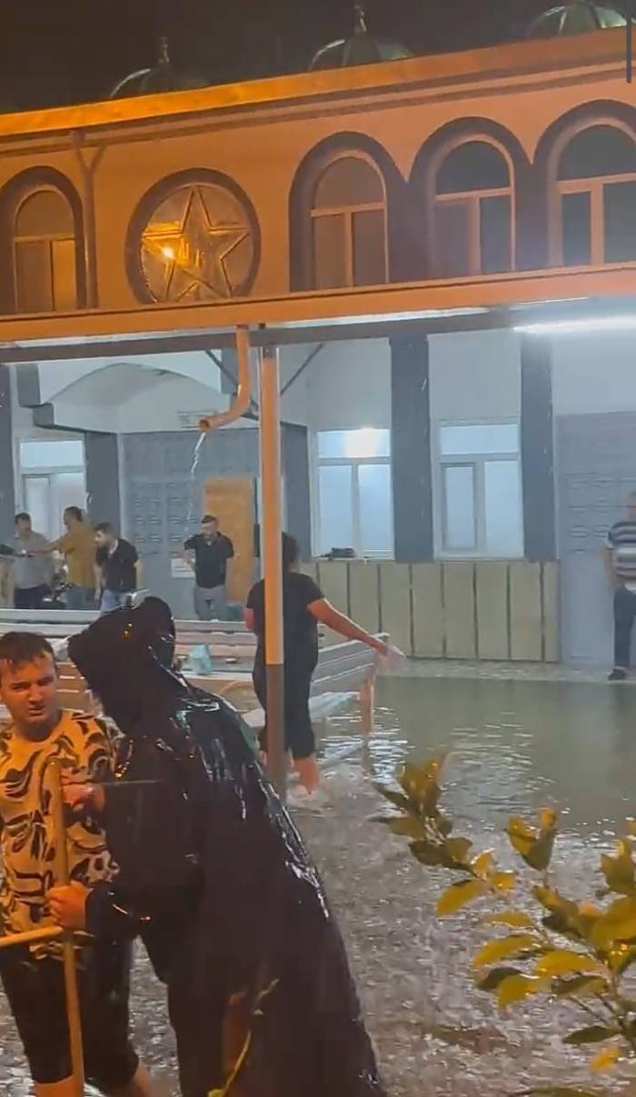 Çarşamba’da Sağanak Etkili Oldu