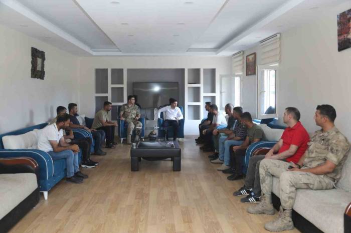 Kaymakam Güzel, Güvenlik Korucularıyla Bir Araya Geldi