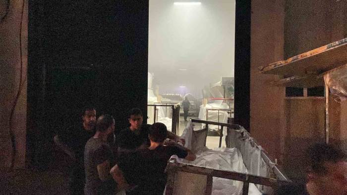 Bursa’da Tekstil Fabrikasında Yangın