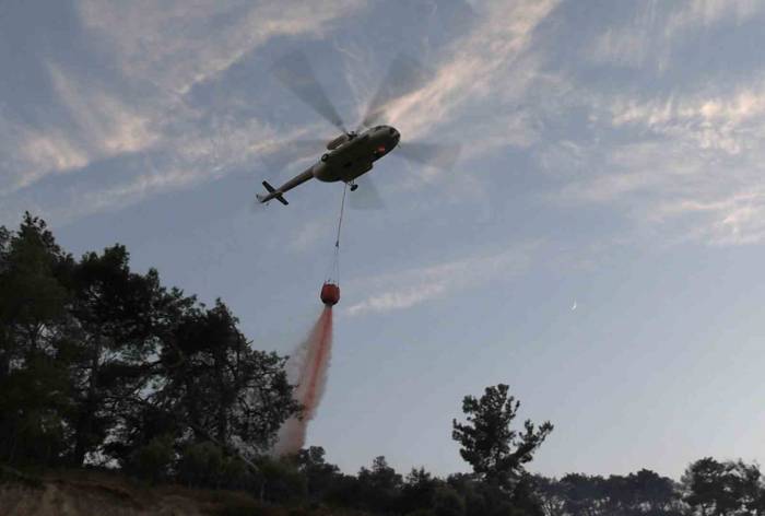 Germencik’teki Yangın Kontrol Altına Alındı