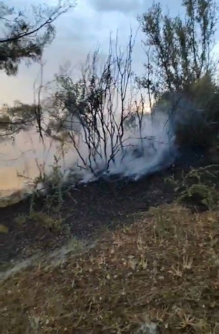 Yıldırım Yangına Neden Oldu