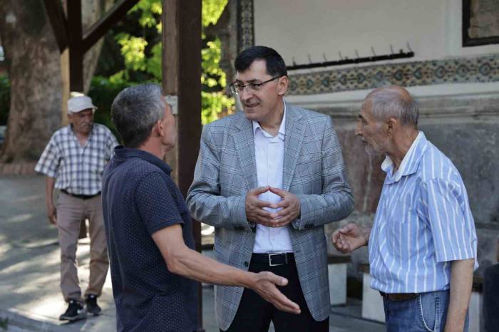 Başkan Eyüp Kahveci: "Ulu Cami Çevresindeki Kültürel Değerleri Koruyacağız"