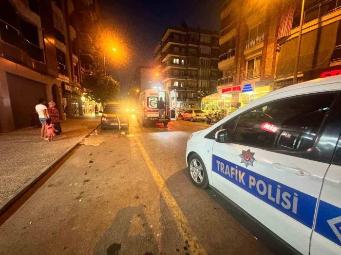 Yayaya Çarpan Bir Çocuk Olayın Şoku İle Eve Kaçtı