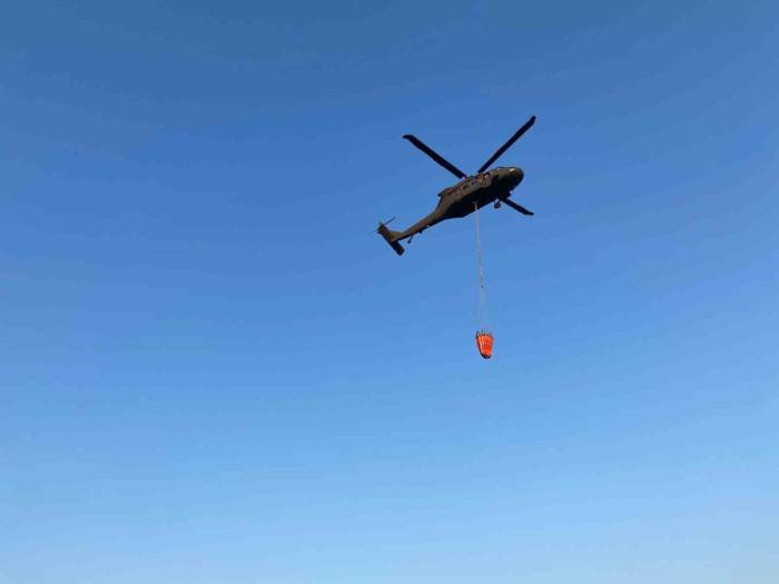 İzmir’de Orman Yangınıyla Mücadele 18’inci Saatte