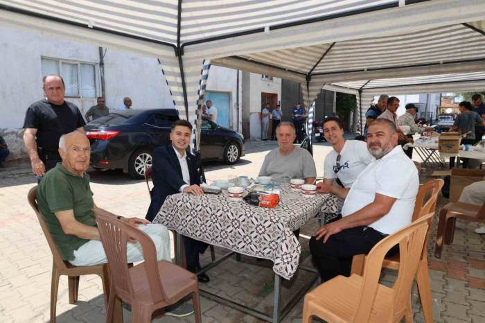 Karacasu Kaymakamı Gündoğdu, Aşure Hayrına Katıldı