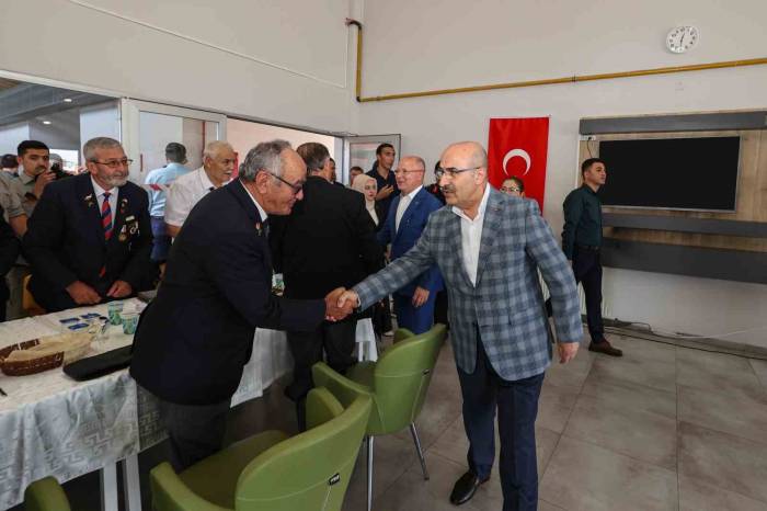 Vali Demirtaş Kıbrıs Gazileri İle Bir Araya Geldi