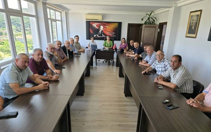 Kofçaz’da Muhtarlara Su Depoları Temizliği Ve Kanser Taraması Bilgilendirmesi