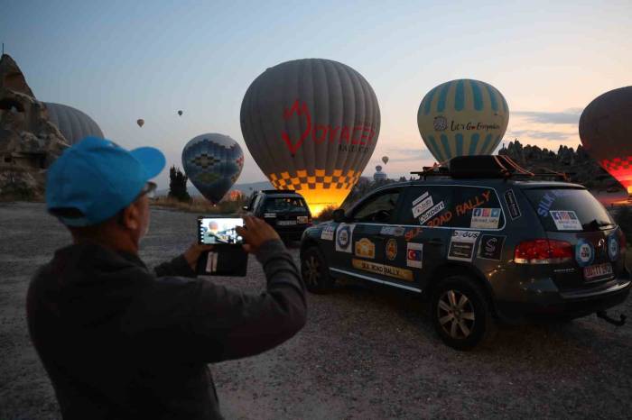 Doğu Batı Dostluk Ve İpek Yolu Rallisi Kapadokya’ya Ulaştı