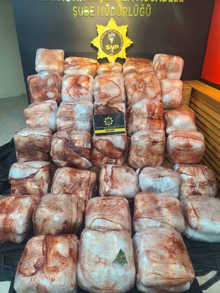 Şanlıurfa’da 223 Kilo Uyuşturucu Madde Ele Geçirildi: 4 Gözaltı