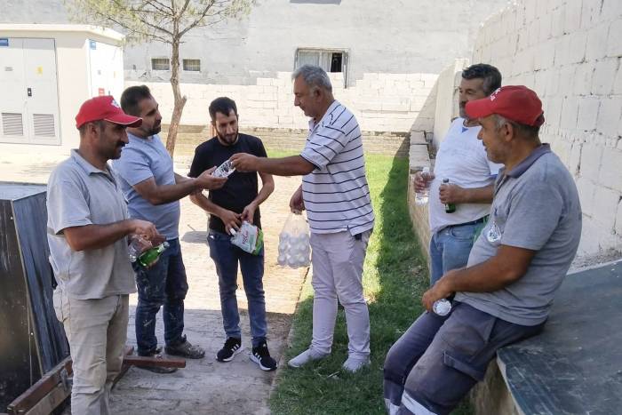 Efeler Belediyesi Dış Birimde Çalışan Personelini Unutmuyor