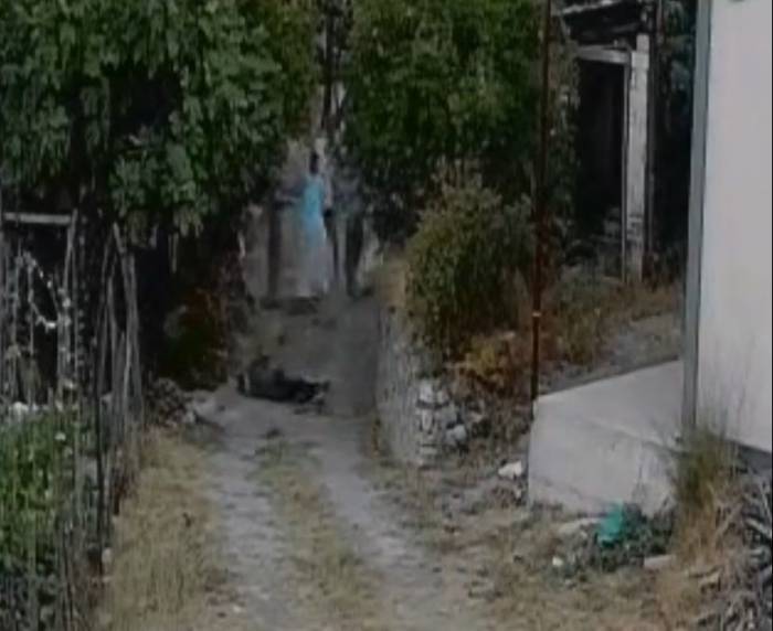 Bahçeye Giren Koyunlar Nedeniyle İşlenen Cinayetin Görüntüleri Dehşete Düşürdü