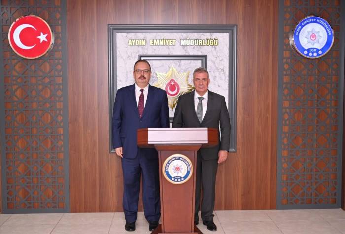 Aydın İl Emniyet Müdürü Erdoğan, Vali Canbolat’ı Ağırladı