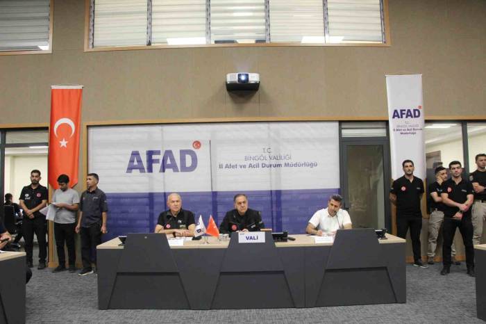 Bingöl’de Olası 7 Büyüklüğündeki Deprem İçin Bölgesel Tatbikat Başladı