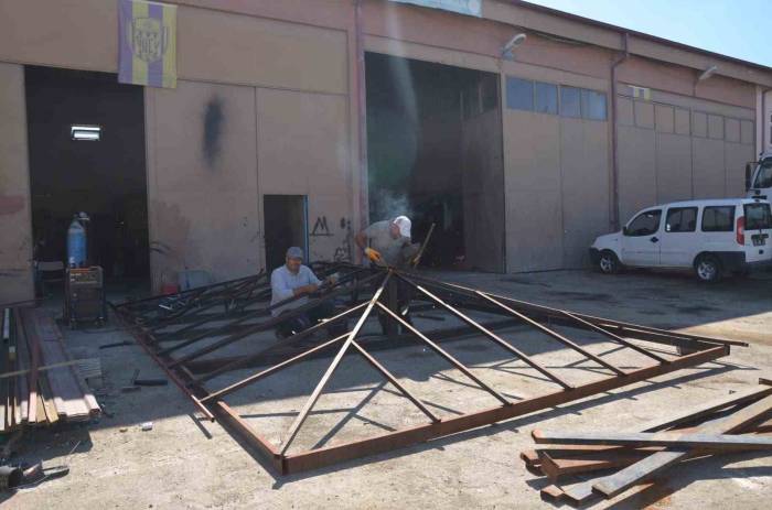 Kahramankazan Belediyesinden Kapsamlı Bakım Çalılması