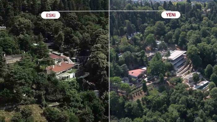 Vaniköy’deki Kaçak İnşaatın Eski Ve Yeni Haline Ait Görüntüler Ortaya Çıktı