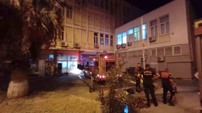 Atatürk Devlet Hastanesi’nde Yangın Paniği
