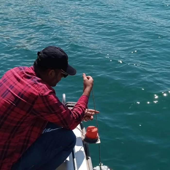 Elazığ’da Karakaya Barajında Örnekleme Çalışmaları Sürüyor