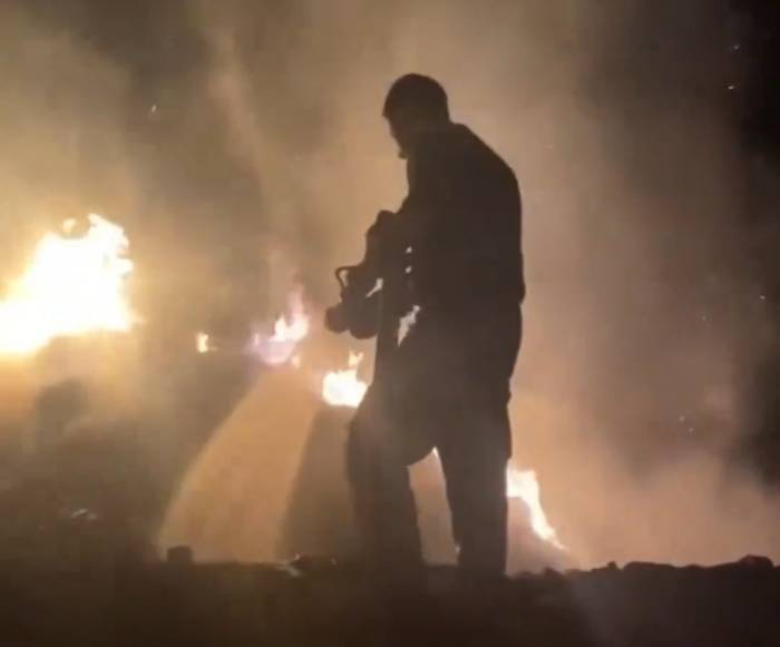 Van’da 2 Bin 600 Bağ Ot Alev Alev Yandı