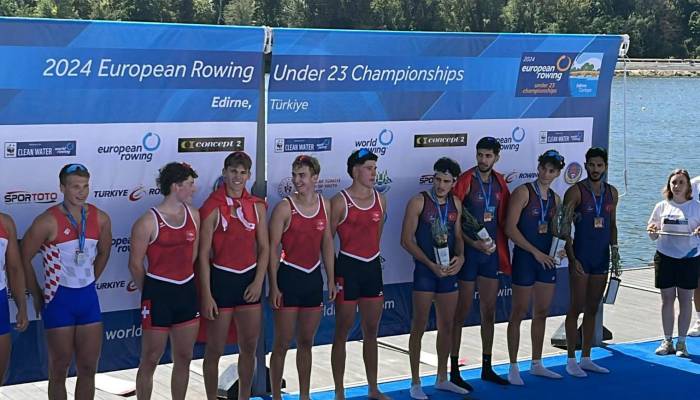 Fenerbahçeli Kürekçiler U23 Avrupa Şampiyonası’nda 3 Altın, 2 Bronz Madalya Kazandı