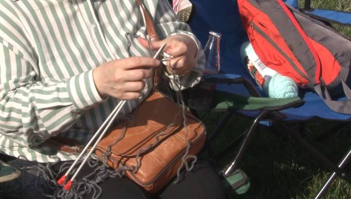 Yedikule Hisarı’nda Yüzlerce Kişinin Katılımıyla Örgü Festivali