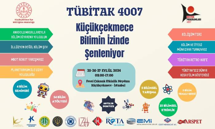 Küçükçekmece Bilim Şenliği’ne Hazırlanıyor