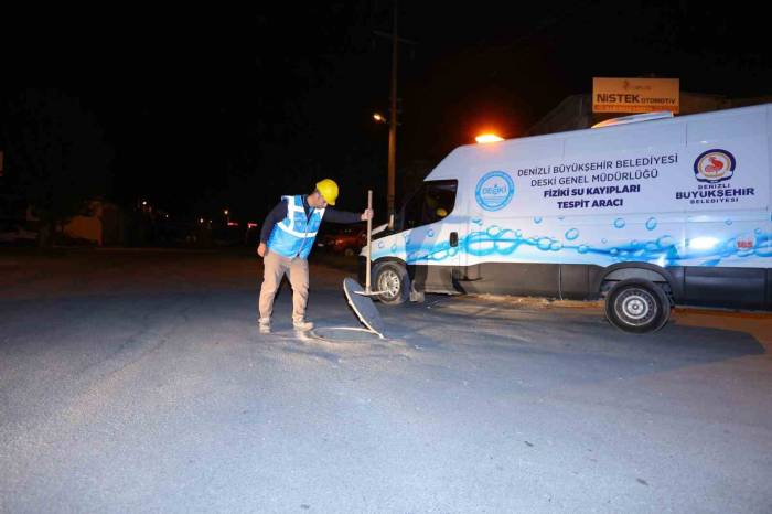 Denizli’de Su Kaçaklarının Tespiti Hassas Dinlemeyle Yapılıyor