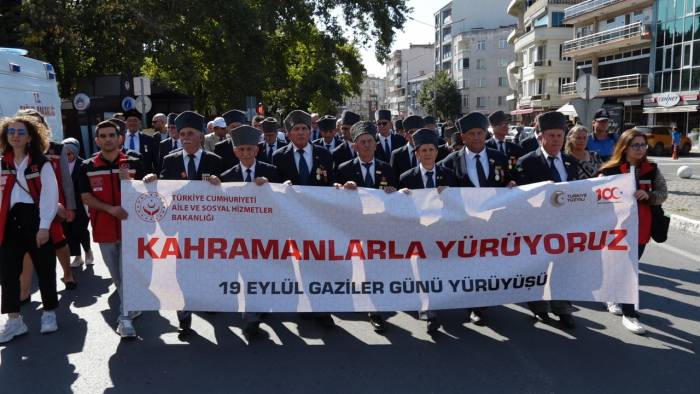 Kırklareli’nde Gaziler Günü Törenlerle Kutlandı