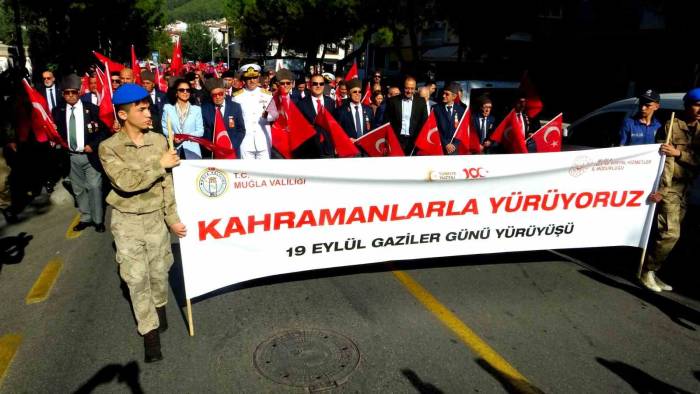 Muğla’da 19 Eylül Gaziler Günü Coşkuyla Kutlandı