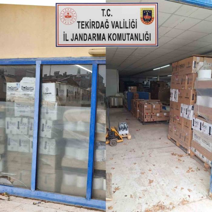 Tekirdağ’da Kaçak İçki Operasyonunda 43 Bin 102 Şişe Şarap Ele Geçirildi