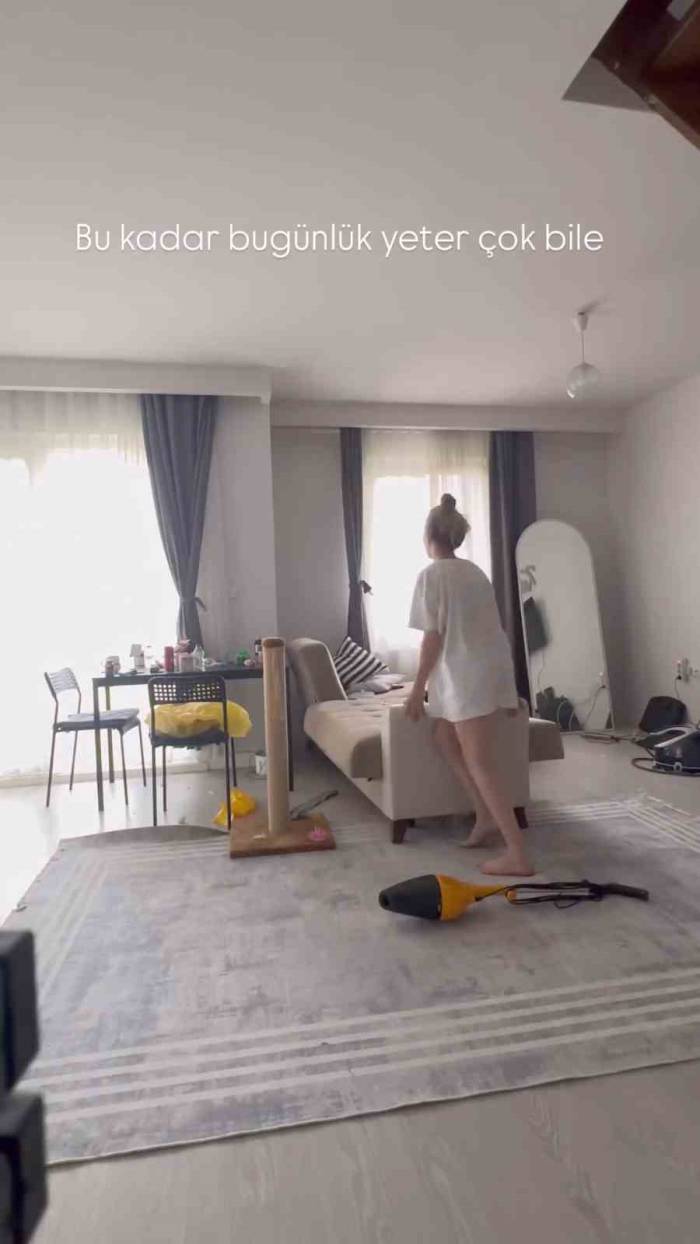 Sosyal Medya Fenomeni Kübra Aykut’un Ölmeden Önce Evini Temizlediği Görüntüler Ortaya Çıktı
