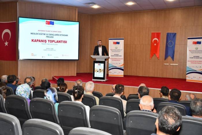 ‘Mesleki Eğitimle Gençlerin İstihdamı’ Projesinin Kapanış Toplantısı Yapıldı