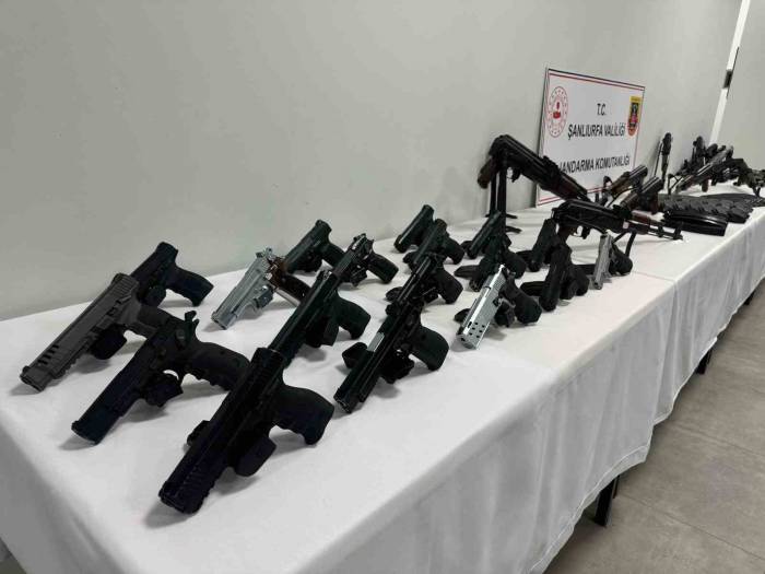 Şanlıurfa’da Silah Kaçakçılığı Operasyonunda 20 Gözaltı