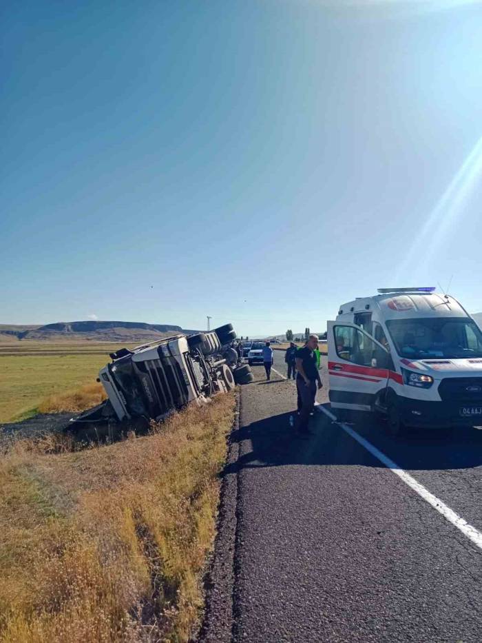 Ağrı’da Trafik Kazası: 1 Yaralı