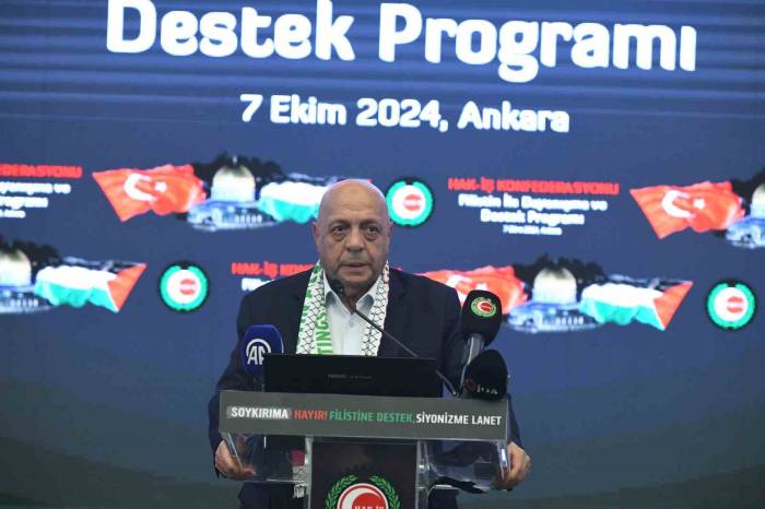 Hak-iş’ten Filistin Dayanışması