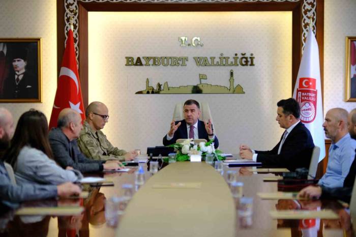 Bayburt’un Asayiş Olayları Güvenlik Bilgilendirme Toplantısı’nda Değerlendirildi