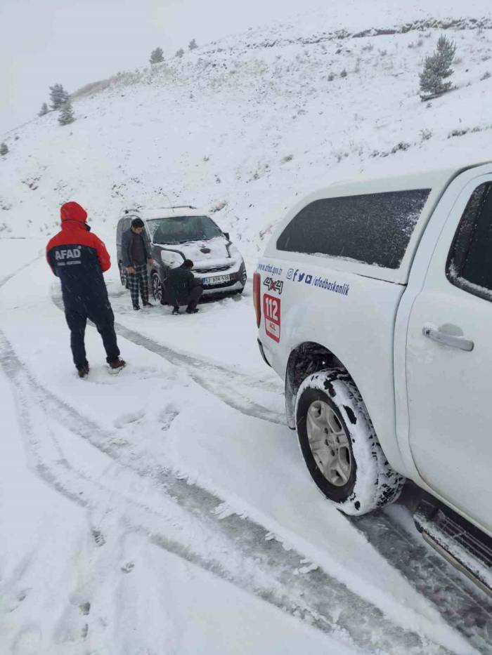 Giresun’da Mahsur Kalan Vatandaşlar Kurtarıldı