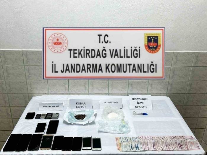 Tekirdağ’da Kaçak Alkol Ve Uyuşturucu Operasyonu