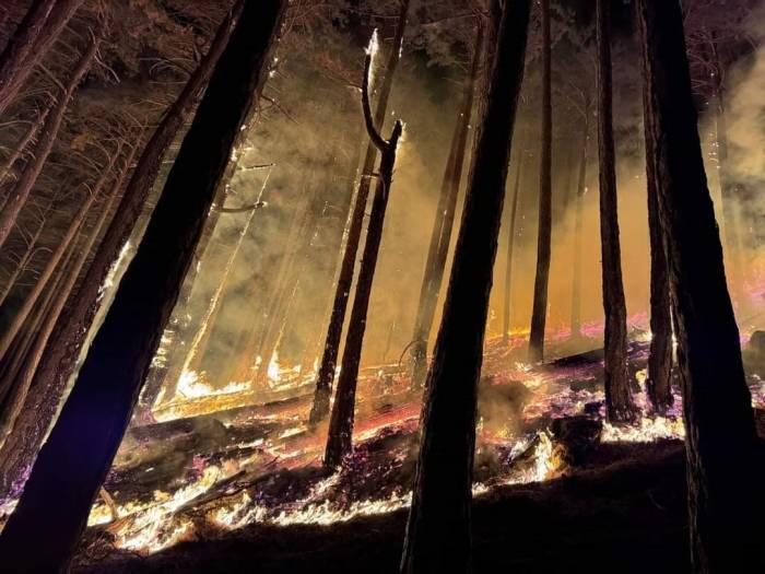 Denizli’deki Yangına 5. Günde Müdahale Devam Ediyor