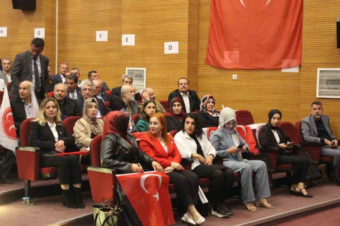 Siirt’te Mhp “Bir Ve Birlikte Hilal’e Doğru” Türkiye Toplantısı Düzenledi