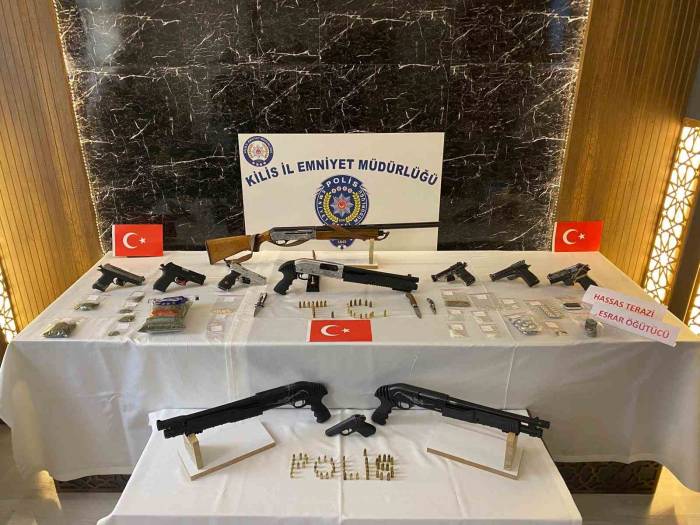 Kilis’te Şok Huzur-güven Uygulaması: 12 Şahıs Tutuklandı