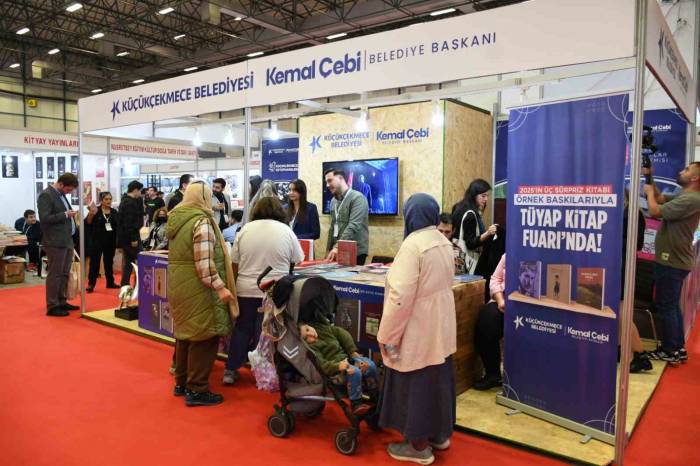 Küçükçekmece Belediyesi, Tüyap Kitap Fuarında Yerini Aldı