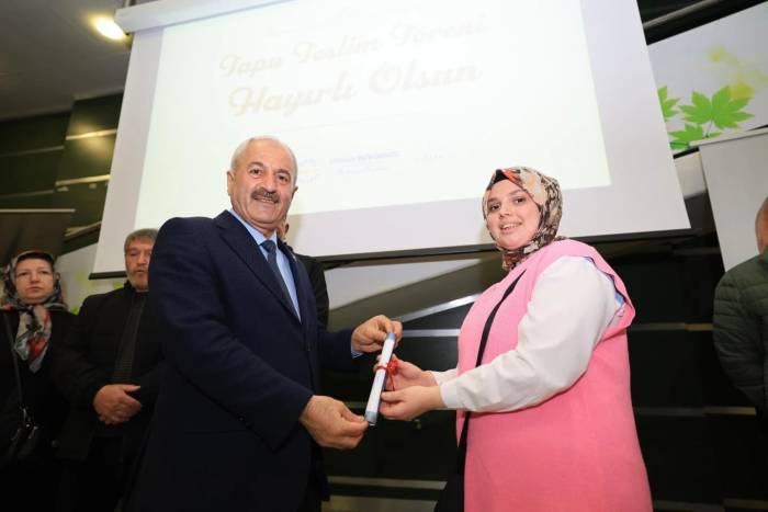 Gebze’de Hak Sahipleri Tapularına Kavuştu