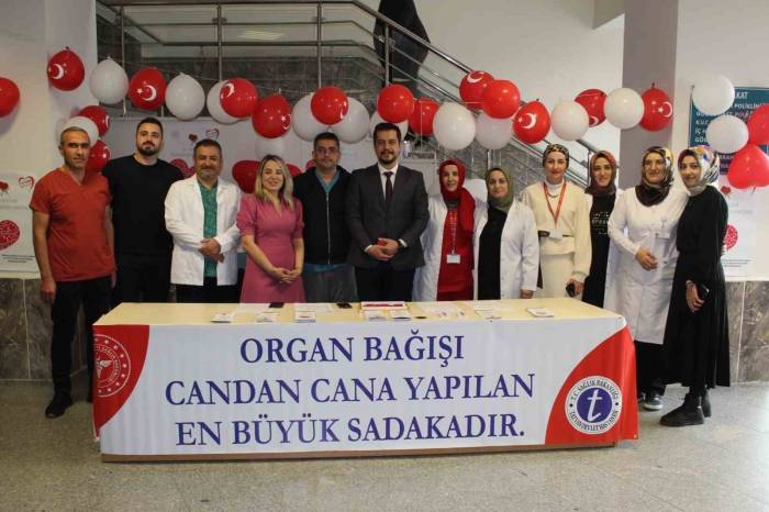 Tatvan Devlet Hastanesinde “Organ Bağışı Haftası” Etkinliği Düzenlendi