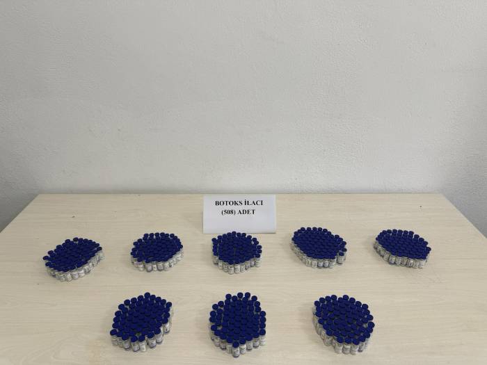 Iğdır’da 2 Milyon Lira Değerinde Botoks İlacı Geçirildi