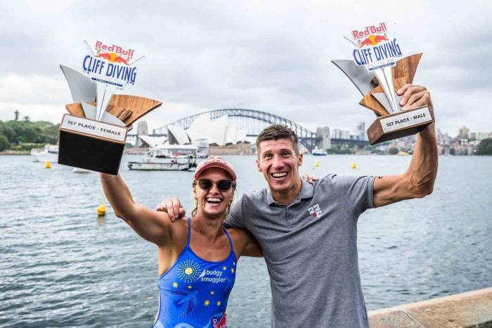 Red Bull Cliff Diving Dünya Serisi Kazananları Sidney’de Belli Oldu