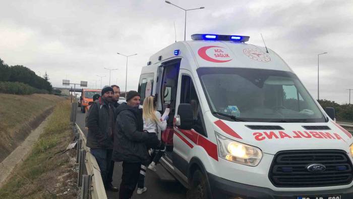 Çorlu’da Trafik Kazası: 2 Yaralı